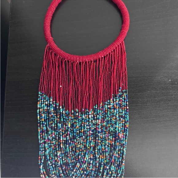 Unique Vintage Jewelry - 🔥 Elegant Multicolor Beaded Necklace